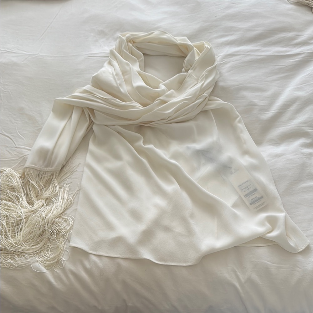 Oscar de la Renta Cream Tank Top